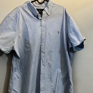 Classic Fit Short Sleeve Oxford Shirt